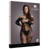 Le Désir Combinaison ouverte Grande Taille LACE SLEEVED - Noir